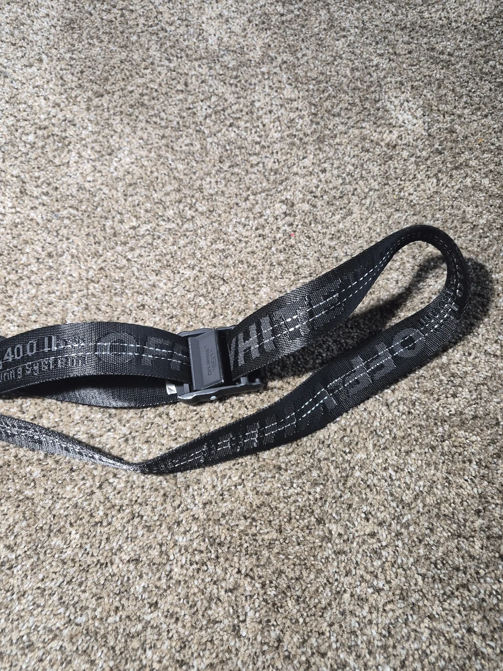 Off-White Black Belt
